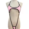 Lingerie Sexy Europeia e Americana Transfronteiriça Macacão Sexy Sem Costas com Cadarço Biquíni de Três Peças Maiô Maiô Traje Feminino