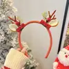 Novos acessórios de cabelo de Natal 2023 tiara tiara feminina presilha fofa de alce presilha joia