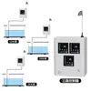 Sensor Indicador de Nível de Água Sem Fio para Tanque de Água/Piscina Alarme Eletrônico Remoto 4G por Celular