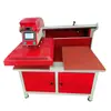 Fabricante de origem máquina de hot stamping deslizante totalmente automática posicionamento infravermelho estação dupla máquina de transferência de hot stamping para roupas atacado