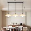 Luminária Pendente de Restaurante Dinamarquês, Luminária Simples para Sala de Jantar, Luminária Nórdica para Mesa de Jantar, Iluminação de Balcão de Bar em Estilo Wabi-Sabi Vintage, Estilo Vintage
