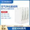 Compatible con Filtro Blueair 503 550E/510B/603 Elemento Filtrante Purificador de Aire
