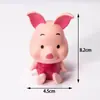 Decoração de Bolo Redondo da Internet Urso Pooh Pooh Fofo Decoração de Bolo de Aniversário para Mulheres Grávidas Presente de Aniversário para Esposa