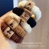 Anillo para el pelo plisado de alta elasticidad Cuerda para el pelo de oso Cuerda para coleta alta Tira para el pelo de estilo simple Accesorios para el pelo