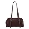 Bolso Otoño/Invierno 2026 para Viajes Diarios, Bolso Versátil de Gamuza Vintage para Mujer, Bolso de Hombro/Axila para Dama de Gran Capacidad