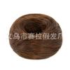 Comercio exterior transfronterizo, bolas europeas y americanas, artefacto de simulación de cabello, esponjoso, flor natural, maíz, accesorios para el cabello, peluca, anillo para el cabello