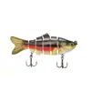 Fornecimento de Origem Isca Luya Isca de Pesca Transfronteiriça Camada de Natação Completa Isca Multisseções Plástico Biônico Isca Dura Seis Seções Swimbait