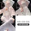 Mangas de Hielo con Protección Solar de Encaje para Mujer Verano Protección UV Delgadas para Exteriores Ciclismo Mangas Sueltas Mangas de Seda de Hielo Transpirables
