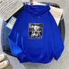 Sudadera con capucha versátil de terciopelo de estilo japonés de dibujos animados transfronterizo 2026 otoño e invierno para estudiantes, top holgado moderno