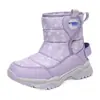 2026 Invierno Nuevas Botas de Nieve Zapatos de Algodón para Niños Botas de Algodón Antideslizantes para Niñas Botas Cortas Cálidas con Felpa Zapatos Deportivos para Niños