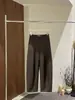 Pantalones Casuales Versátiles de Lana Francesa de Alta Gama para Mujer HOO Otoño, Corte Minimalista, para Viajar al Trabajo ka6223