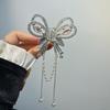 Pinza para el Cabello de Mariposa con Borla de Hada Súper, con Acabado de Alta Gama, Pasador para Mujeres, Pinza de Tiburón para la Parte Posterior de la Cabeza, Accesorio para el Cabello para Cola de Caballo Baja Semirrecogida