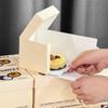 Panadería网红 caja para pastel de 2 pulgadas 3 pulgadas caja de embalaje cortada caja de embalaje para mini postre Mu Si lasaña