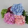 46 piezas de flores artificiales, hortensias de lámina de gel hidratante con tacto 3D, flores falsas para decoración del hogar y de bodas, venta al por mayor de alta gama