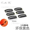 Clip para Peluca Boina Clip Fijo para Cabello Sombrero de Pescador Clip Bb Sombrero Anticaída Clip para Cabello Invisible a Prueba de Viento para Niños