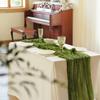 Suministros para Cortinas Transfronterizos Son de Venta Caliente, Banderines de Mesa Suaves con Pliegues, Banderines de Mesa con Estilo Bohemio para Decoración de Bodas y Ceremonias de Cumpleaños