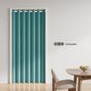 Cortina de Puerta Macchiato Modelo Nuevo 2025, A prueba de Viento, Cálida, Protector Solar, Varilla Telescópica sin Taladro, Estilo Ins, Divisor sin Taladro