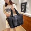 Nueva Bolsa de Viaje de Color Contrastante, Bolsa de Equipaje de Gran Capacidad Simple y a la Moda, Bolsa de Viaje Portátil Plegable Color Caramelo