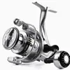 Carretilha de Pesca Spinning Transfronteiriça, Vara de Pesca para Iscas All-Metal, Carretilha de Pesca para Arremesso de Longa Distância, Carretilha de Pesca de Uso Geral All-Metal, Carretilha de Pesca All-Metal
