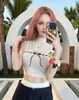 Transfronterizo 2025 Nuevo Estilo Dulce y Picante Chaleco sin Mangas con Lazo Camiseta Efecto Adelgazante Top Corto Exportación