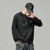 Sudadera de Manga Larga para Hombre Tallas Grandes 3015 Cuello Redondo de Primavera para Hombre Top Sencillo con Estampado de Oso de Dibujos Animados Camiseta Básica Holgada para Hombre