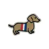Parches Bordados en Stock Venta al por Mayor Accesorios para Ropa de Perro Dachshund Parches Tela Bordada para Toallas Diseños de Insignias para Perros Pequeños