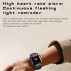 Venta al por mayor de fábrica nuevo reloj inteligente monitor de frecuencia cardíaca oxígeno en sangre real recordatorio de mensajes control remoto música foto Huaqiang North
