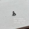 ""Cross Knight"" Acero de Titanio Perforación de Oreja Aretes de Mariposa Brillantes Que No Se Quitan al Dormir, Clavos para Hélice Auricular, Clavos para Cartílago de la Oreja, Estilo Nuevo para Mujeres