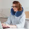 Almohada de viaje para coche al aire libre con joroba almohada en forma de U almohada de algodón PP para el cuello actividades regalo almohada en forma de U venta al por mayor fuente de fábrica