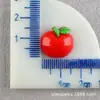 Material DIY Glitter Pérola Maçã Pera Sapatos com Buracos Morango Acessórios de Resina Abacaxi Banana Acessórios de Cabelo Infantil Acessórios