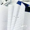 Caderno A5 Listrado Marine Life Crisp Fino, Alto Valor Estético, para Estudantes Preparando-se para Exames de Pós-Graduação, Extra Grosso, com Divisões em Colunas para Rascunho e Prática, para Comércio Exterior