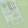 Nail Clippers set bolsa dobrável 16 peças set cortadores de unhas beauty set nail tools set Full Set nail clippers set