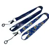 Cordón de Poliéster para Tarjetas de Identificación, Impresión por Transferencia Térmica, Lanyard con Llavero Serigrafiado, Portacredencial de Promoción de Eventos Personalización