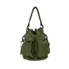 Bolsa de mão da moda estilo coreano ins simples para menina versátil de grande capacidade bolsa de ombro bolsa de balde casual para o dia a dia