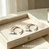 Pendientes de mariposa simples y elegantes para mujer, de nicho y sofisticados, versátiles para ir al trabajo, exquisitamente diseñados, de lujo ligero y dulces