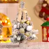 Adornos para Árbol de Navidad Nuevos Transfronterizos Decoraciones Navideñas Árbol de Navidad Creativo de Escritorio Decoraciones de Regalo Arreglo de Escena