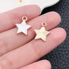 Moda Simples Série Branca DIY Pulseira Colar Pingente Acessórios Borboleta Estrela do Mar Lua Acessórios de Joalheria