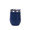Amazon Especializada em Copos Casca de Ovo com Interior de Plástico e Exterior de Aço, Copos Térmicos de 12oz, Copos de Café em Forma de U e Copos de Água Personalizáveis com Logotipo