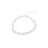 Pulsera Exquisita de Zirconia Perla Ultra Brillante Gypsophila para Mujer, Pulsera de Diseño Versátil Nicho de Ins, Accesorio de Mano Simple y Elegante