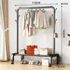 Secador de Roupas de Chão para Uso Doméstico, Adequado para Dormitório, Quarto, Varanda Interna e para Pendurar Roupas e Cobertores