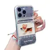 Funda de Teléfono de Cachorro Bordada en Mezclilla Compatible con iPhone 16 Pro Max Funda para Teléfono Apple 17 Funda de Cambio Rápido Electrochapada