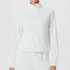 Nueva Sudadera Holgada Adelgazante de Primavera/Verano para Mujer, Casual de Manga Larga con Cuello Alto, Versátil Chaqueta Cardigan con Cremallera, Chaqueta de Yoga