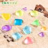 Micropaisaje con simulación de gemas de colores luminosos, diamantes, jade, juego de excavación de tesoros, decoraciones DIY, bolsa ciega, accesorios, pequeños adornos.
