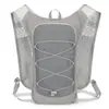 Nueva bolsa deportiva exterior transfronteriza, ligera y diseñada para reducir la tensión, con un diseño de chaleco de running y mochila de bloques de color, con características resistentes al agua y al agua para uso todoterreno