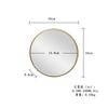 Comércio exterior venda quente simples metal parede pendurado disco DIY combinação modelagem decoração de parede quarto sala estar atmosfera para criar