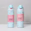 Copo de Frutas Duplo Novo Transfronteiriço Aço Inoxidável 304 Copo com Isolamento a Vácuo Portátil Grande Capacidade Garrafa de Água Esportiva Atacado