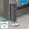 Nuevo Tope de Puerta de Plástico Ultraestrecho Silencioso sin Perforaciones para Piso, Puerta de Dormitorio, Puerta de Baño, Puerta de Vidrio, a Prueba de Viento y Anticolisión