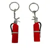 Chaveiro Extintor de Incêndio de Borracha Macia em PVC Personalizado Fuyuan Pingente de Chave Promocional para Evento de Segurança Contra Incêndio