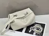 Nova Bolsa de Ombro Feminina em Couro Genuíno, Couro Bovino Natural de Primeira Camada, Bolsa Almofada de Alto Padrão, Bolsa Grande para o Dia a Dia Feminina