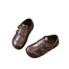 Mocasines de Moda 2026 Primavera y Otoño Nuevo Estilo Coreano Transpirables Zapatos Pequeños de Cuero para Niñas Zapatos Pequeños de Cuero Estilo Británico para Niños